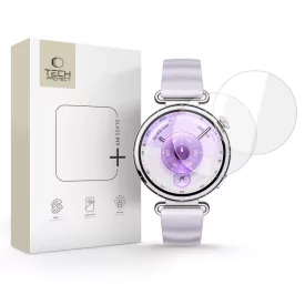   Huawei Watch GT 6 (41mm) Kijelzővédő Üvegfólia - Tech-Protect Glass Fit+ x 2 db
