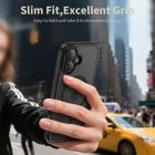 iPhone 17 Tok - Tech-Protect Magpeak Magsafe CC - Áttetsző-Fekete