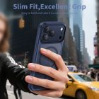 iPhone 17 Pro Tok - Tech-Protect Magpeak Magsafe CC - Áttetsző-Kék