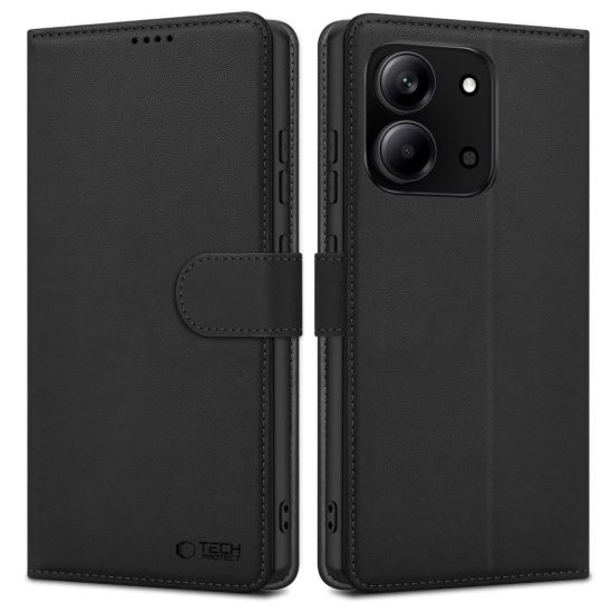 Xiaomi Redmi 15C 5G / Poco C85 5G Tok - Tech-Protect Wallet - Fekete