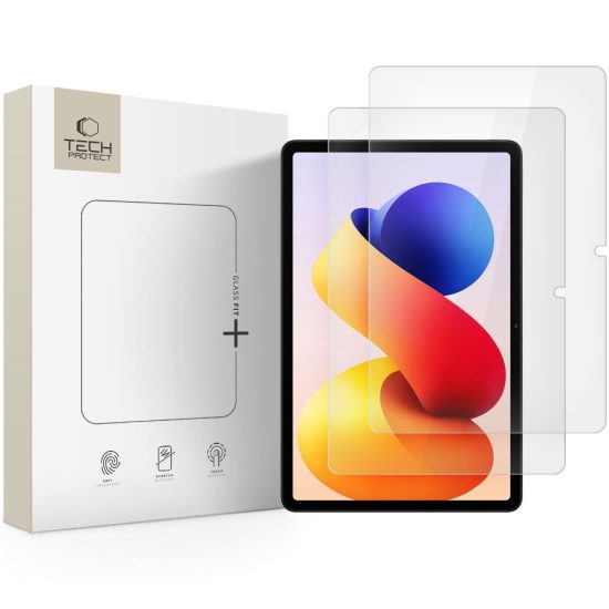 Xiaomi Redmi Pad Pro / 2 Pro 12.1" Kijelzővédő Üvegfólia - Tech-Protect Glass Fit+ x 2 db
