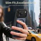 iPhone 17 Pro Max Tok - Tech-Protect Magpeak Magsafe CC - Átlátszó-Fekete