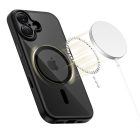 iPhone 17 Tok - Tech-Protect Magpeak Magsafe CC - Átlátszó-Fekete