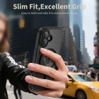 iPhone 17 Tok - Tech-Protect Magpeak Magsafe CC - Átlátszó-Fekete