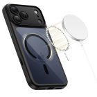 iPhone 17 Pro Tok - Tech-Protect Magpeak Magsafe CC - Átlátszó-Fekete