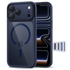 iPhone 17 Pro Max Tok - Tech-Protect Magpeak Magsafe CC - Átlátszó-Kék
