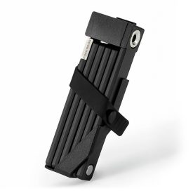   Rockbros Összecsukható Kerékpárzár Kulccsal és Tartóval 88cm - Fekete