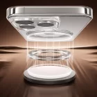 iPhone 16 Pro Tok - Joyroom O1S Ring Stand - Fekete