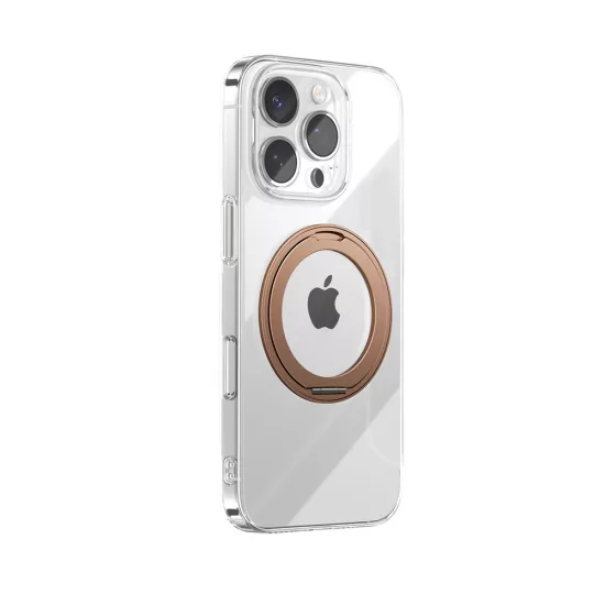 iPhone 16 Pro Tok - Joyroom O1S Ring Stand - Arany