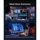 Orico USB-C - USB-C USB4 Thunderbolt5 Kábel - 1m 240W 80Gbps - Fekete