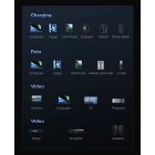 Orico USB-C - USB-C USB4 Thunderbolt5 Kábel - 1m 240W 80Gbps - Fekete