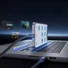 Orico USB-C - USB-C USB4 Thunderbolt5 Kábel - 2m 240W 80Gbps - Fekete