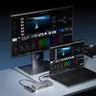 Orico USB-C - USB-C USB4 Thunderbolt5 Kábel - 2m 240W 80Gbps - Fekete