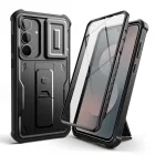 Samsung Galaxy S25 FE Tok - Tech-Protect Kevlar Cam+ - Fekete