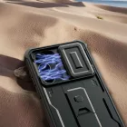 Samsung Galaxy S25 FE Tok - Tech-Protect Kevlar Cam+ - Fekete