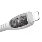 Joyroom Vibrant USB-C - Lightning S-A59 Kábel - 1.2m 30W - Fehér