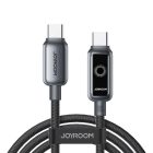Joyroom S-A55 USB-C - USB-C StarFlight Kábel 1.2m 100W - Fekete
