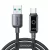 Joyroom S-A55 USB-A - USB-C StarFlight Kábel 1.2m 66W - Fekete