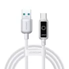 Joyroom S-A55 USB-A - USB-C StarFlight Kábel 1.2m 66W - Fehér