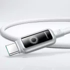 Joyroom S-A55 USB-A - USB-C StarFlight Kábel 1.2m 66W - Fehér