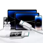 Joyroom S-A55 USB-A - USB-C StarFlight Kábel 1.2m 66W - Fehér