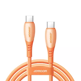   Joyroom S-A59 USB-C - USB-C Vibrant Kábel - 1.2m 60W - Narancs