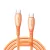 Joyroom S-A59 USB-C - USB-C Vibrant Kábel - 1.2m 60W - Narancs