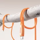 Joyroom S-A59 USB-C - USB-C Vibrant Kábel - 1.2m 60W - Narancs