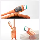 Joyroom S-A59 USB-C - USB-C Vibrant Kábel - 1.2m 60W - Narancs