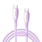 Joyroom S-A59 USB-C - USB-C Vibrant Kábel - 1.2m 60W - Lila