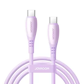 Joyroom S-A59 USB-C - USB-C Vibrant Kábel - 1.2m 60W - Lila
