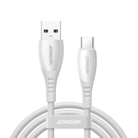 Joyroom S-A59 USB-A - USB-C Vibrant Kábel - 1.2m 3A - Fehér