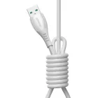 Joyroom S-A59 USB-A - USB-C Vibrant Kábel - 1.2m 3A - Fehér