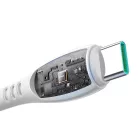 Joyroom S-A59 USB-A - USB-C Vibrant Kábel - 1.2m 3A - Fehér