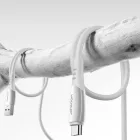 Joyroom S-A59 USB-A - USB-C Vibrant Kábel - 1.2m 3A - Fehér