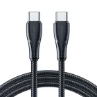 Joyroom S-A11 USB-C - USB-C Surpass Kábel 0.25m 60W - Fekete