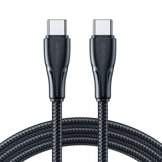 Joyroom S-A11 USB-C - USB-C Surpass Kábel 0.25m 60W - Fekete