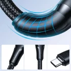Joyroom S-A11 USB-C - USB-C Surpass Kábel 0.25m 60W - Fekete