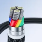 Joyroom S-A11 USB-C - USB-C Surpass Kábel 0.25m 60W - Fekete
