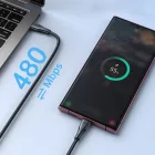 Joyroom S-A11 USB-C - USB-C Surpass Kábel 0.25m 60W - Fekete