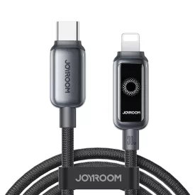   Joyroom S-A55 USB-C - Lightning StarFlight Kábel - 1.2m 30W - Fekete