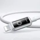 Joyroom S-A55 USB-C - Lightning StarFlight Kábel - 1.2m 30W - Fehér