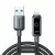 Joyroom S-A55 USB-A - Lightning StarFlight Kábel - 1.2m 3A - Fekete