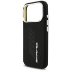 iPhone Air 17 Pro - AMG Silicone Oversize Rhombs MagSafe - Fekete