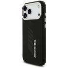 iPhone 17 Pro Max Tok - AMG Silicone Oversize Rhombs MagSafe - Fekete