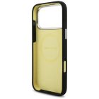 iPhone 17 Pro Max Tok - AMG Silicone Oversize Rhombs MagSafe - Fekete