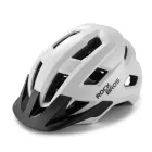 Rockbros LK-67 Gyerek Kerékpáros Sisak Levehető Napellenzővel - 54-58 cm - Fehér