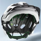 Rockbros LK-67 Gyerek Kerékpáros Sisak Levehető Napellenzővel - 54-58 cm - Fehér