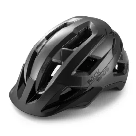   Rockbros LK-67 Gyerek Kerékpáros Sisak Levehető Napellenzővel - 54-58 cm - Szürke