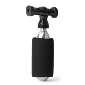   Rockbros CO₂ Pumpa - Patron nélkül - Presta/Schrader - Fekete